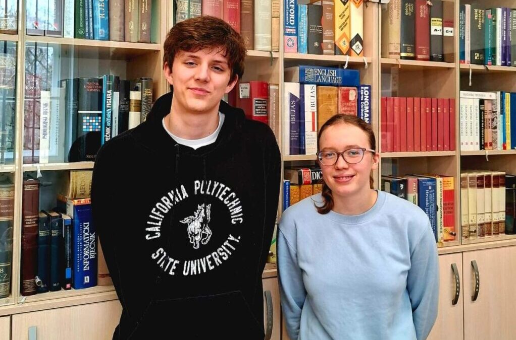 Natjecanje ” Juvenes Translatores”- Lana i Antun izvrsno predstavili Gimnaziju Sisak