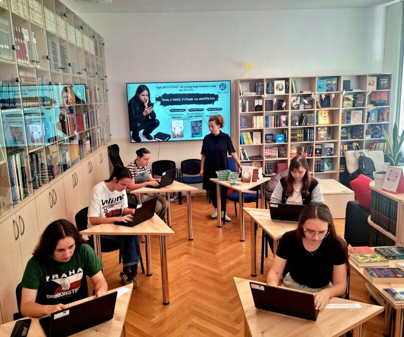 Nacionalna razina kviza znanja kreativnosti  “Mreža čitanja” za srednje škole