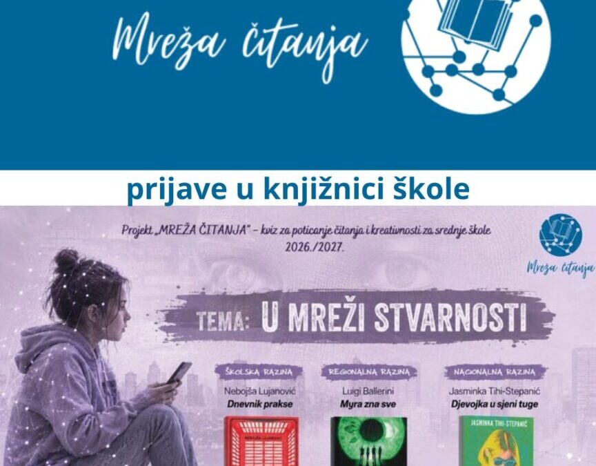 Počinje nova sezona Mreže čitanja: U mreži stvarnosti